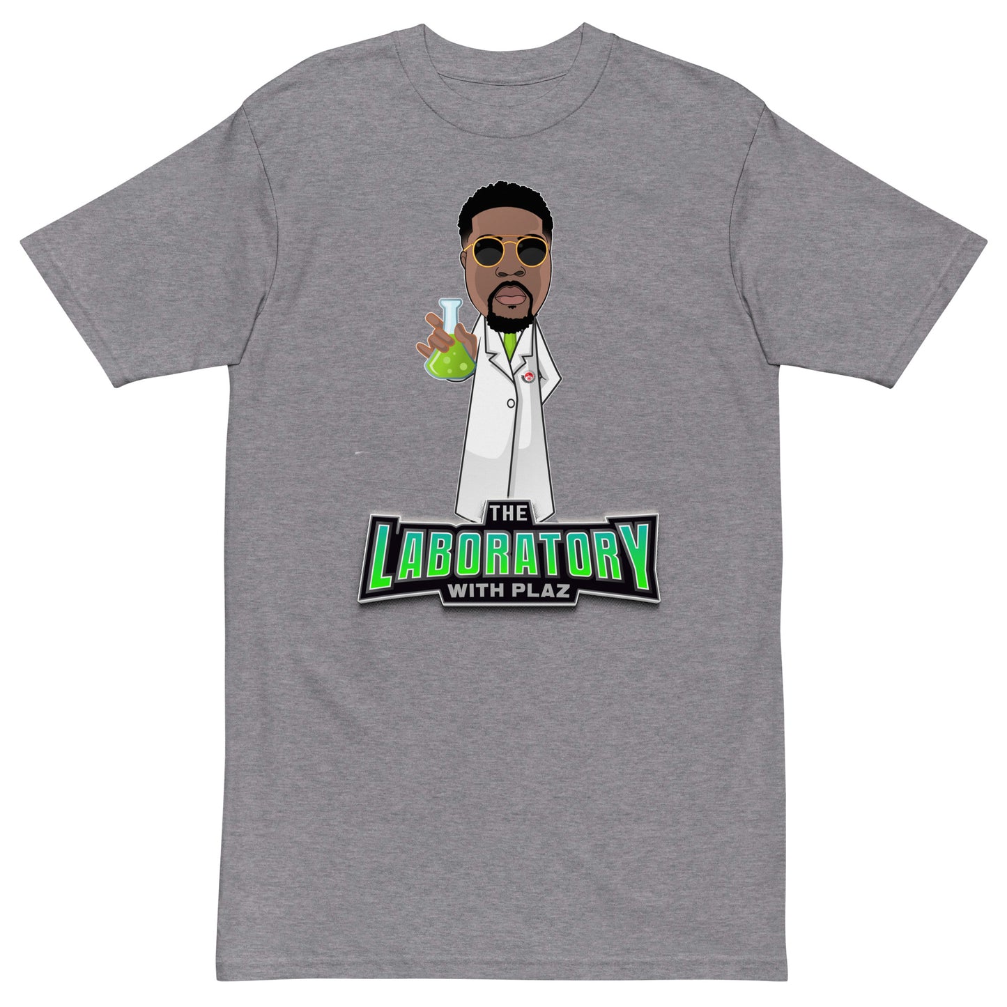 The Laboratory with Plaz - Heavyweight Tee