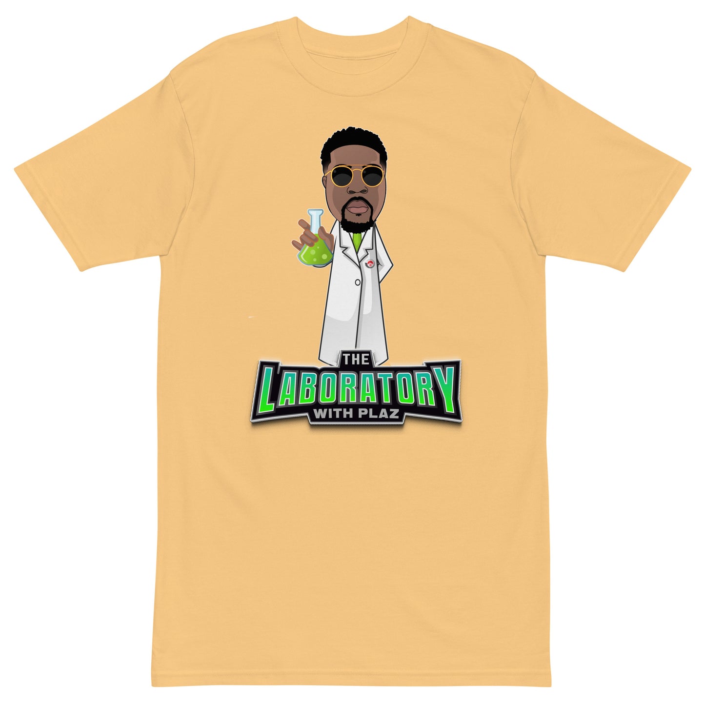 The Laboratory with Plaz - Heavyweight Tee