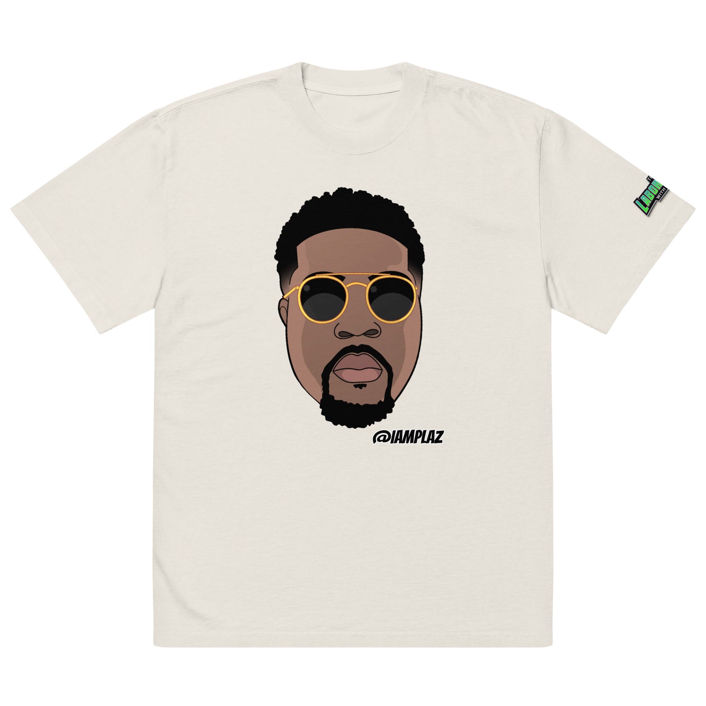 BIG HEAD @IAMPLAZ - Oversized Vintage t-shirt