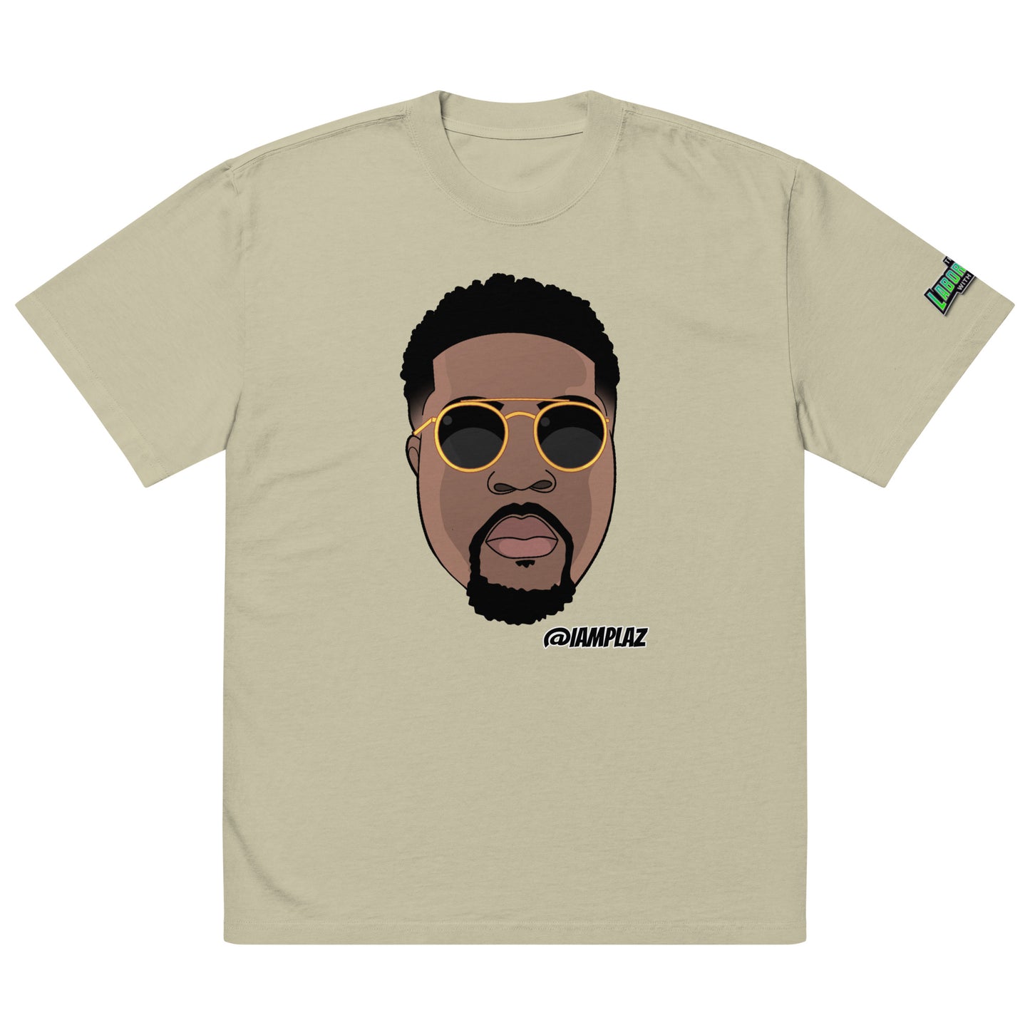 BIG HEAD @IAMPLAZ - Oversized Vintage t-shirt